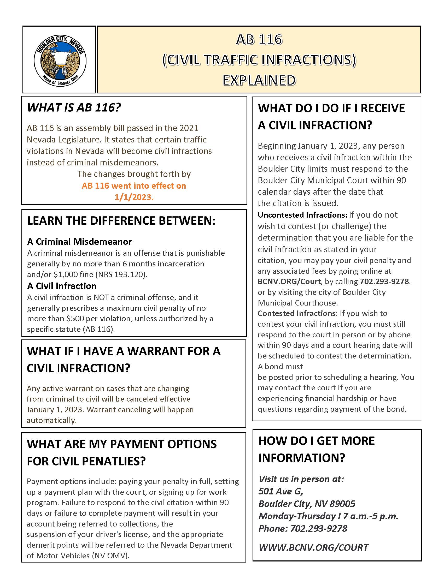 assembly bill 116 flyer 
